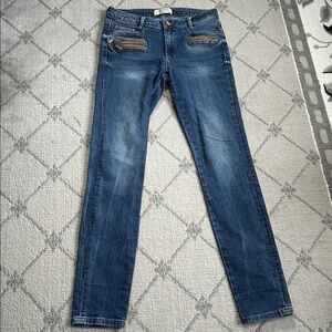 MOS MOSH Berlin Zip Freedom Blue Denim Jeans